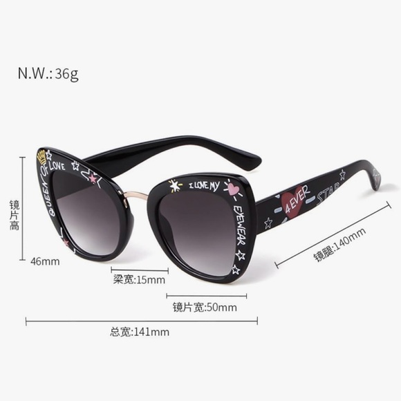 Dolce & Gabbana Cat Eye Sunglasses - Picture 9 of 10